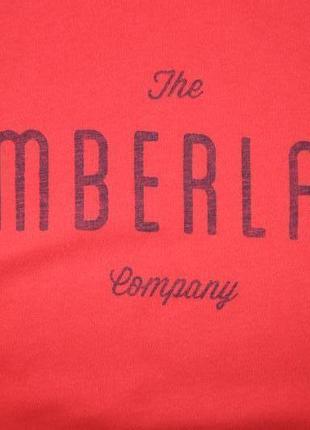 Яркая красная футболка от timberland3 фото