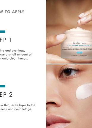 Антигликационный крем для зрелой кожи skinceuticals a.g.e. interrupter advanced2 фото