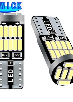 Габаритні вогні led-лампочка t10, задній хід, дхо