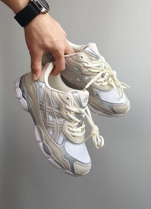 Кросівки  asics gel - nyc  beige