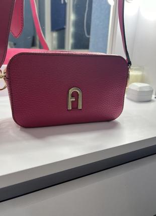Сумка рожева furla
