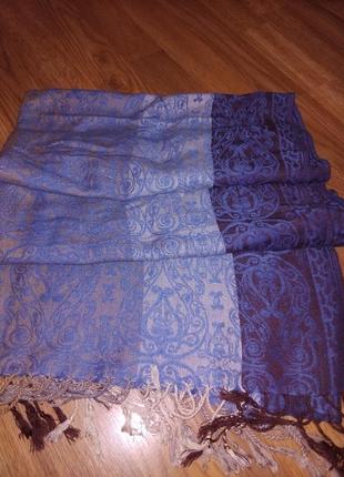 Палантин палантин шарф кашемировий 10%silk