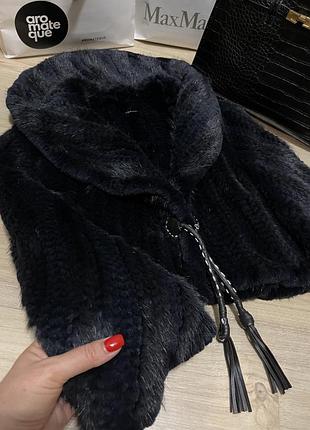 Болеро шубка куртка вязаная норковая joseph оригинал ❗️2 фото