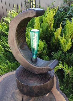 Лампа из дерева для гостиной, комнаты. ручная работа