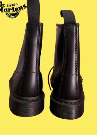 Dr. martens черевики  1460 mono black 14353001 шкіра smooth мартенси  бутси2 фото
