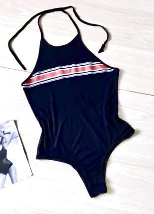 Боди из вискозы prettylittlething