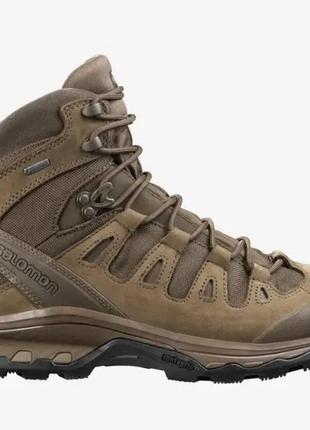 Ботинки тактические salomon quest 4d BSDx forces 2 brown dg (коричневые)