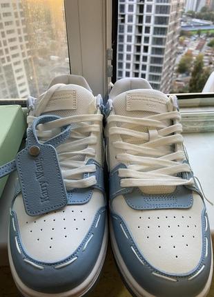 Новые оригинальные кроссовки off white office blue