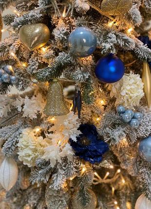Комплект різдвяних іграшок на ялинку
