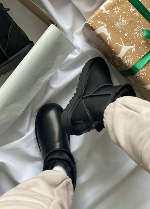 Женские угги ugg classic mini leather