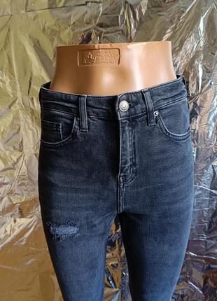 🩷 распродажа! серые джинсы 🩷3 фото