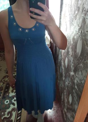 Синя сукня
