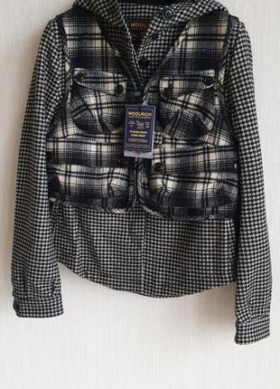Жіноче пальто куртка woolrich. оригінал! нове. розмір l. коротке.