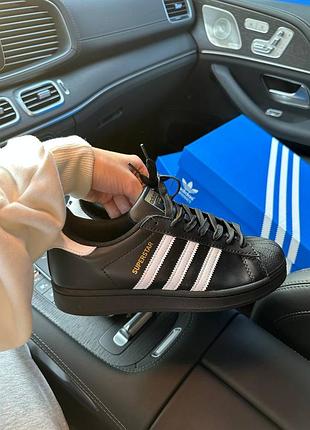Adidas superstar 2w black / white premium 5