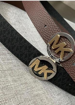 Стильные кожаные ремни бренда michael kors