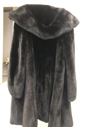 Шикарная норковая шуба. blackglama. италия.