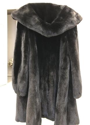 Шикарная норковая шуба. blackglama. италия.