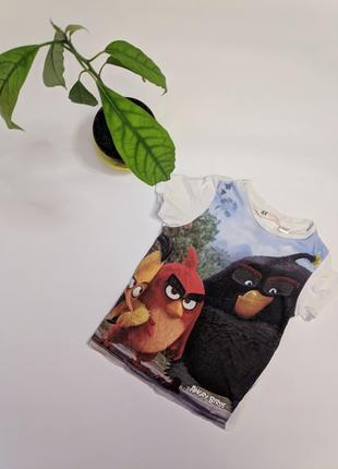 Футболка h&m мерч angry birds
