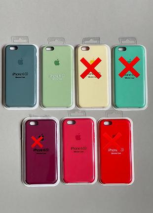 Распродажа! чехлы на iphone 6 / 6s silicone case чехол для айфона