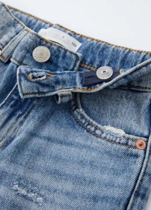 Стильні джинси мом для дівчинки zara 11-12 років2 фото