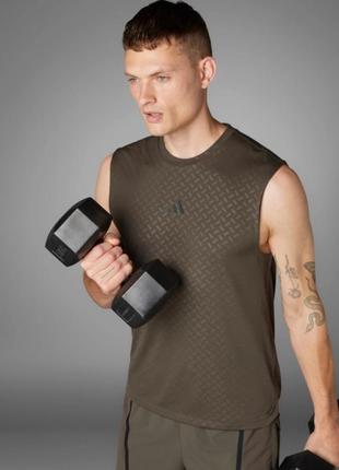 Майка adidas power tank top olive jd8457.оригинал