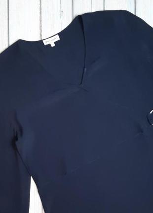 🤩1+1=3 фирменная оригинальная темно-синяя блуза блузка warehouse, размер 50 - 522 фото