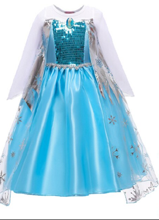 Эльза frozen платье холодное сердце на 10 лет
