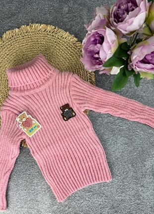Детский свитер для девочек10 фото