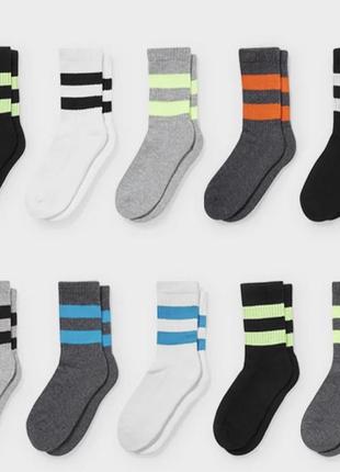 Шкарпетки c&a набір з 10 пар 37/39рр