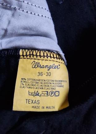 Брендові фірмові стрейчеві джинси wrangler модель texas stretch,оригінал,нові з бірками, розмір 36.7 фото