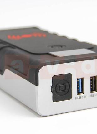 Повербанк+пусковий car power bank jump starter 12v 150a 6ah