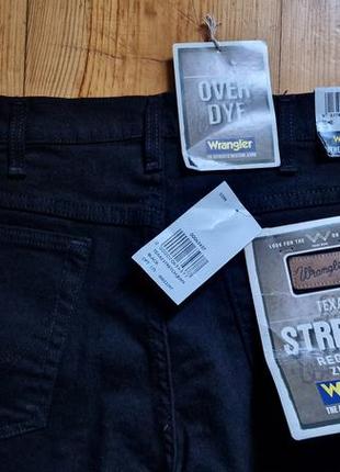 Брендові фірмові стрейчеві джинси wrangler модель texas stretch,оригінал,нові з бірками, розмір 36.5 фото