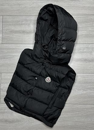 Безрукавка moncler down puffer vest оригінал жилетка жіноча/дівоча монклер пухова