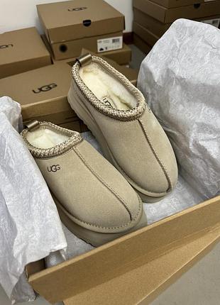 Ugg tazz женские угги в бежевом цвете