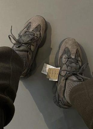 Кроссовки yeezy 500 "granite”4 фото