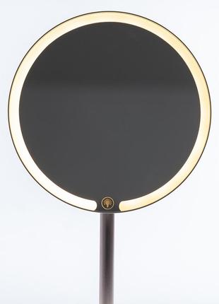 Зеркало настольное круглое с led подсветкой для макияжа7 фото