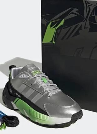 Чоловічі кросівки adidas originals zx 22 kawasaki ninja boost 'silver metallic' 37-38  44 45 розмір