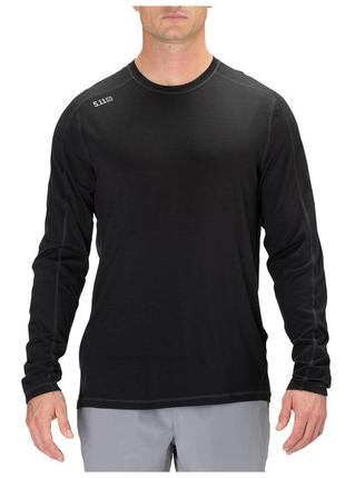 Термореглан 5.11 range ready merino wool long sleeve m black1 фото