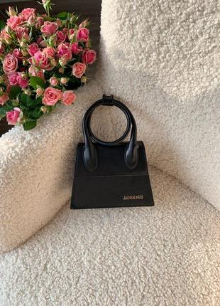 Женская сумка jacquemus black2 фото