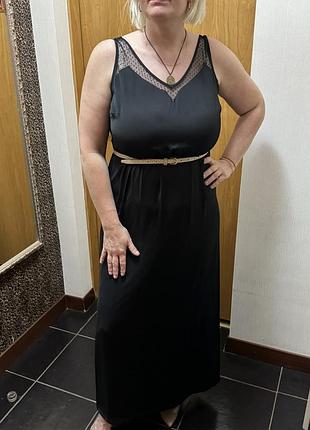 Чёрный сарафан,длинный сарафан,чёрное платье макси,длинное платье летнее