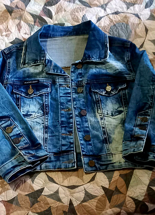 Джинсоаа куртка