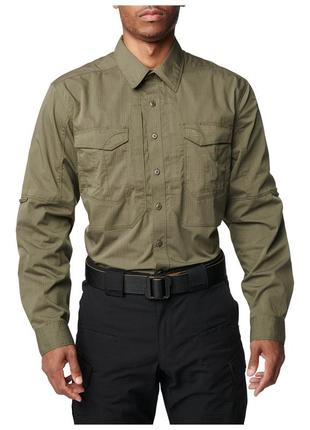 Рубашка тактическая 5.11 stryke™ long sleeve shirt xl ranger green