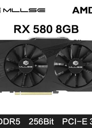 Видеокарта amd radeon amd radeon rx580 8gb gddr5 gddr5 256bit
