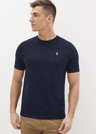 Однотонная футболка от английского бренда next для мужчин. в 3-х цветах.4 фото