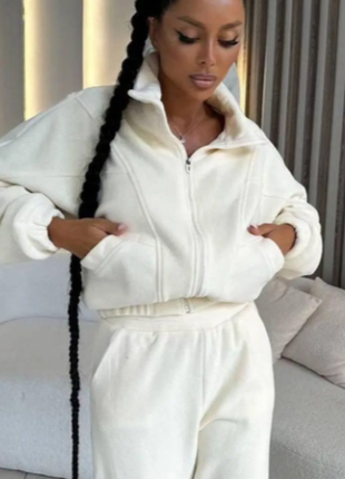 ❤   костюм 2-ка женский двусторонний флис 42-46, 48-52 apr23-7187rве