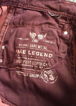 Pme класні брендові чоловічі джинси колір світлої охри3 фото