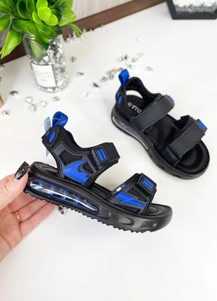 Стильные босоножки для мальчиков1 фото