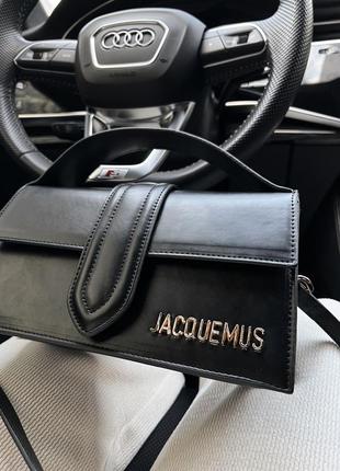 Женская сумка jacquemus black2 фото