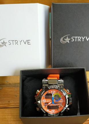 Часы мужские спортивные . мужские наручные часы stryve luminous start. наручные часы.