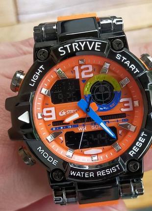 Часы мужские спортивные . мужские наручные часы stryve luminous start. наручные часы.
